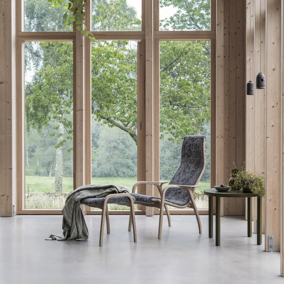Lamino Footstool Oak